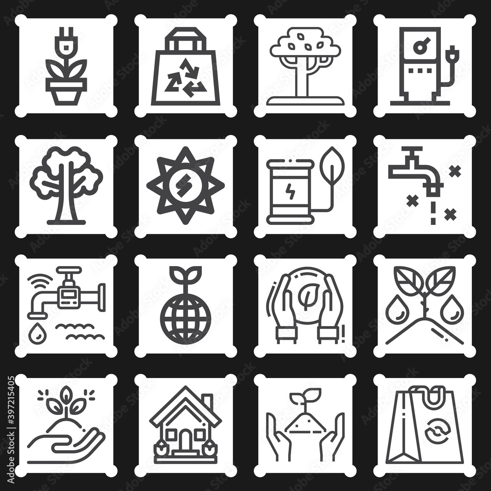 16 pack of microbial lineal web icons set 16 pack of microbial lineal web icons set