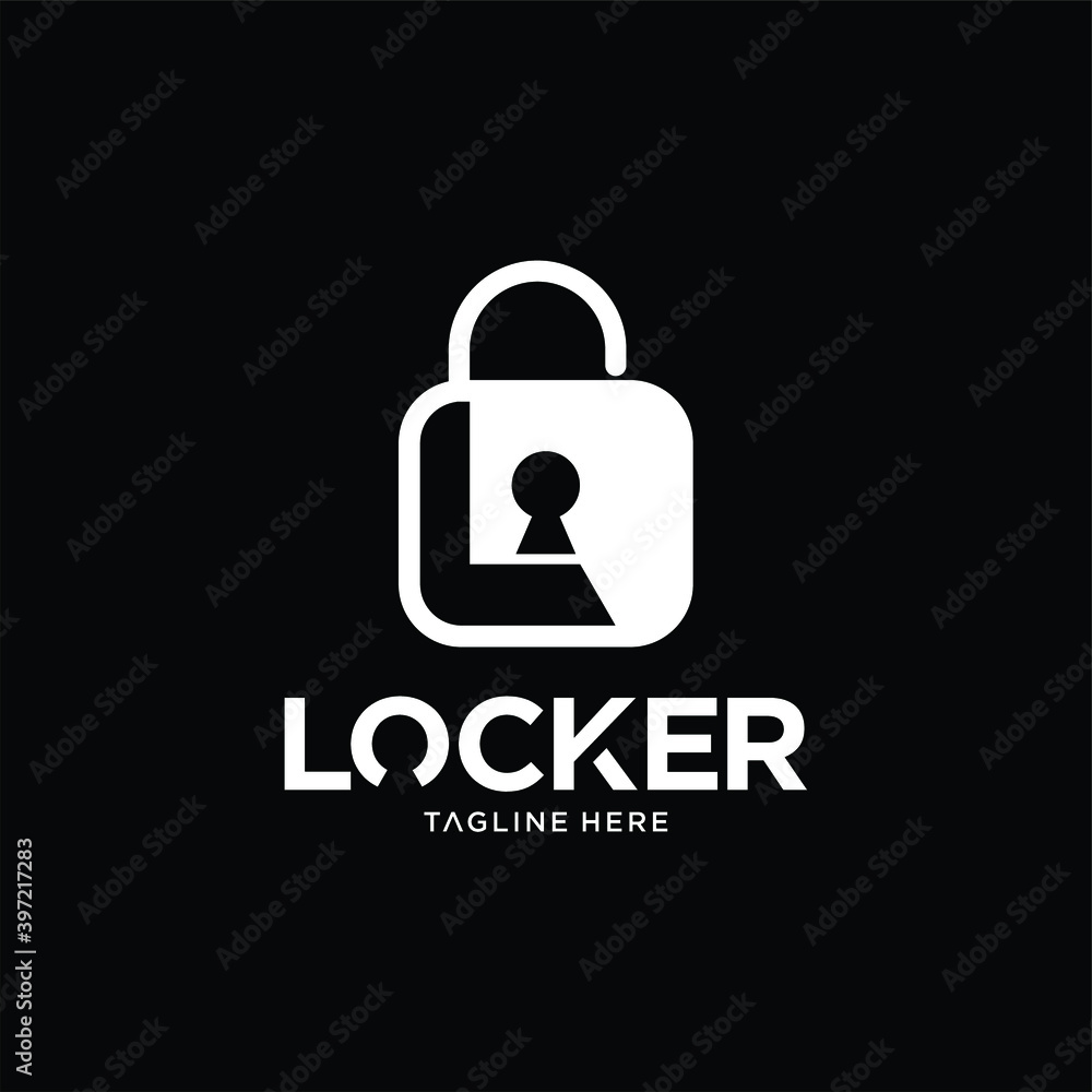 locker vector logo design template for download locker vector logo design template for download