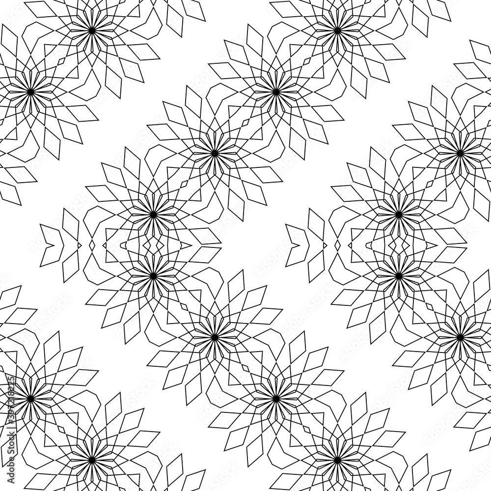 Obraz premium Design seamless zigzag decorative pattern