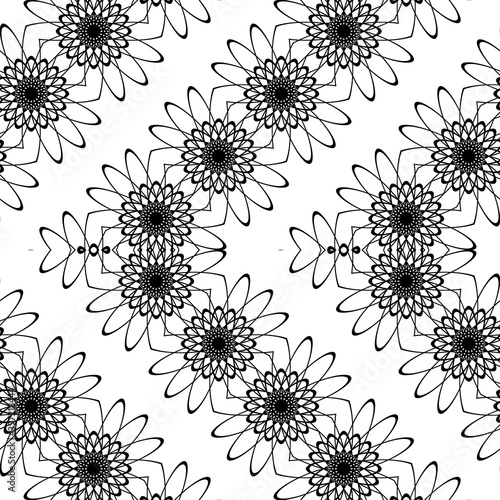 Design seamless zigzag decorative pattern