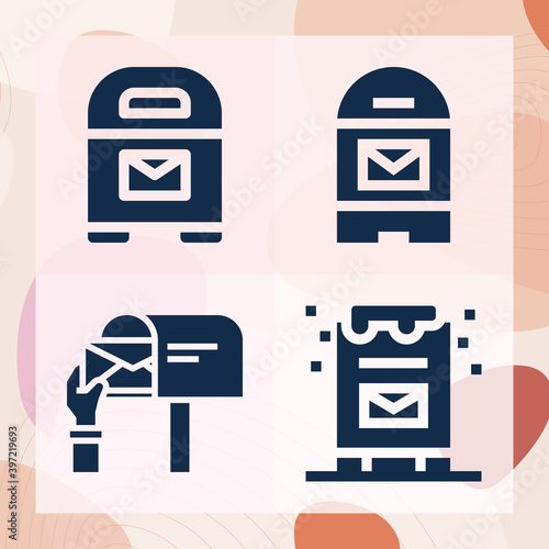 Simple set of settlers related filled icons