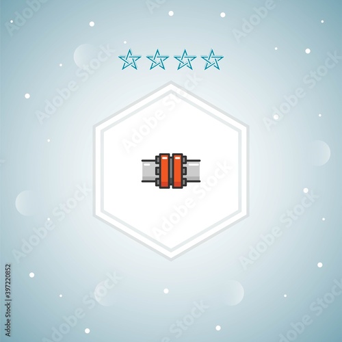 flange vector icons modern