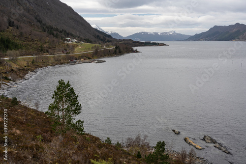 Viewfrom Rovdefjord, Sunnmøre, Norway.
