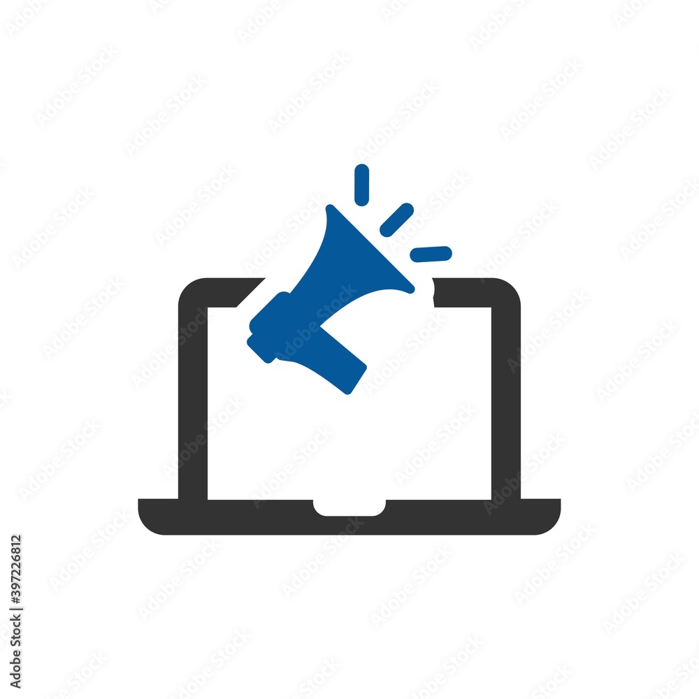 Digital marketing icon Digital marketing icon