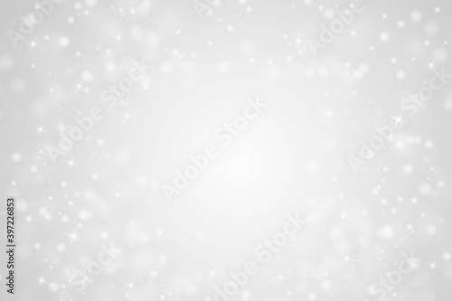 white bokeh background with soft bokeh lights.