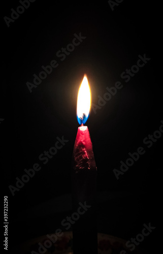 candle in the dark