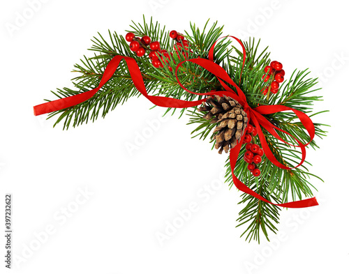 Christmas corner arrangemen...
