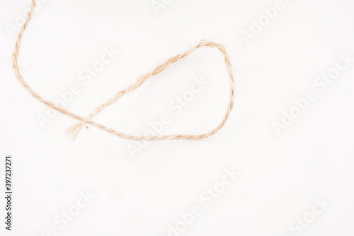 rope on a white background © enskanto