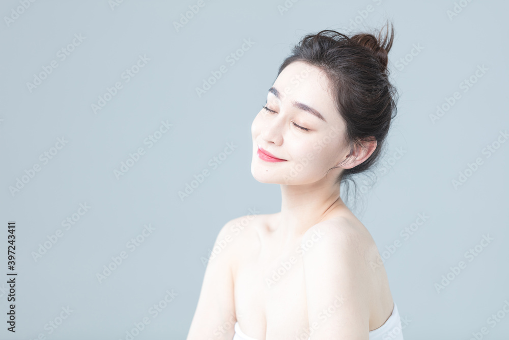 Beauty Portrait Of Young Asian Woman Beauty Portrait Of Young Asian Woman