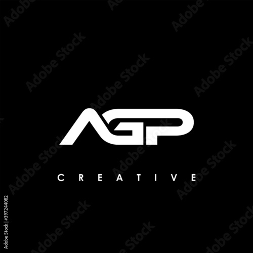 AGP Letter Initial Logo Design Template Vector Illustration 