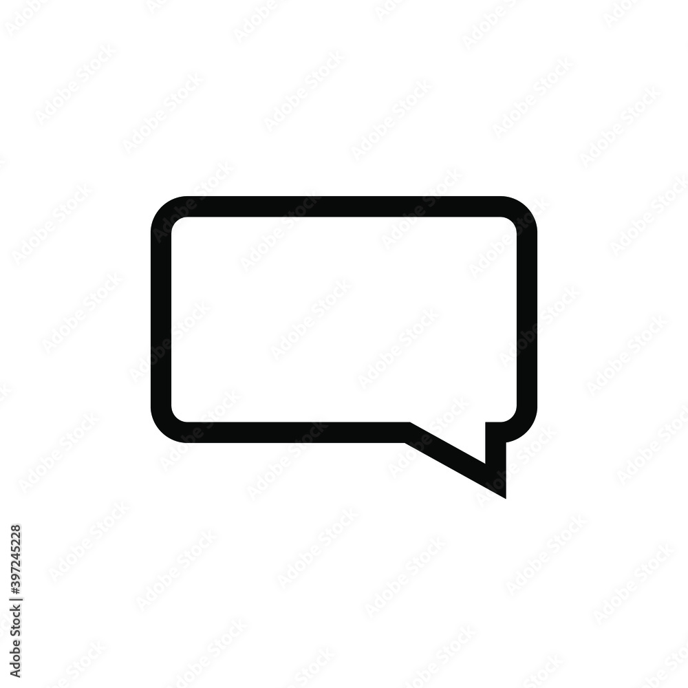 Think bubble isolated. Trendy think bubble in flat style. Modern template for social network and label Think bubble isolated. Trendy think bubble in flat style. Modern template for social network and label