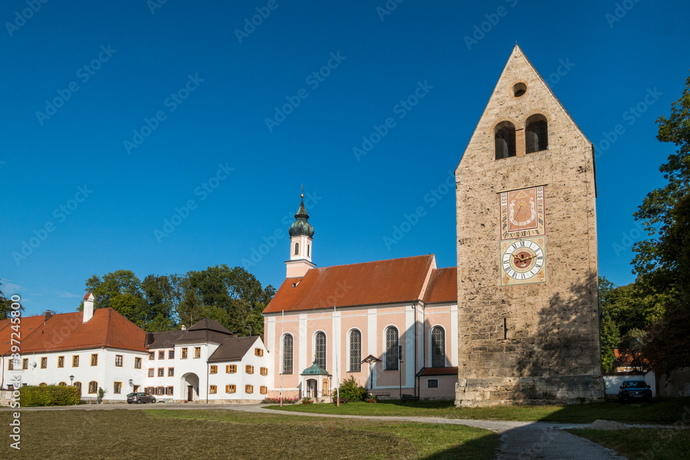 Kloster Wessobrunn, Bayern, Deutschland