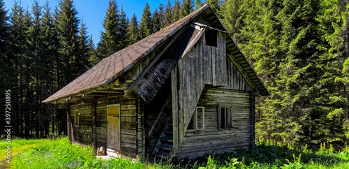 Abandoned hut in the forest © Michael Knöbl