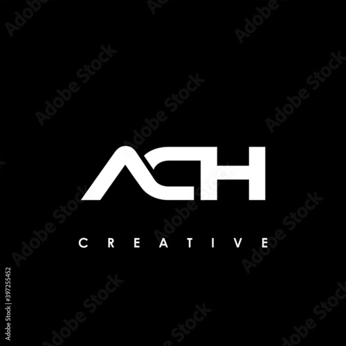ACH Letter Initial Logo Design Template Vector Illustration	
