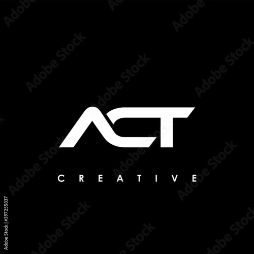 ACT Letter Initial Logo Design Template Vector Illustration	
