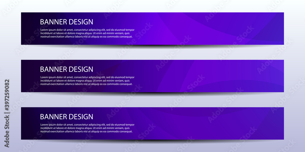 Abstract vector banners with bright geometric background, annual report, design templates ,future Poster template design