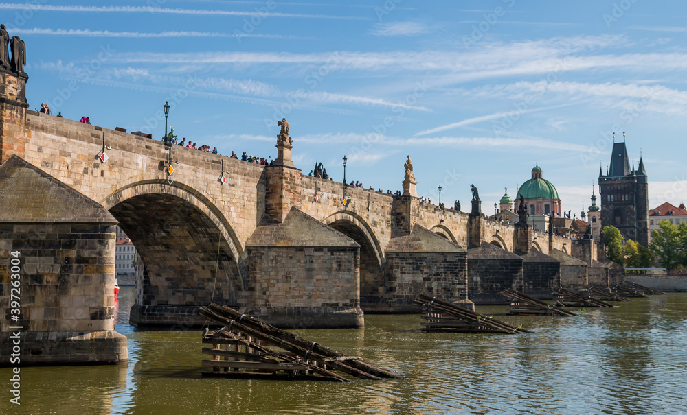 Ancient Prague architecture