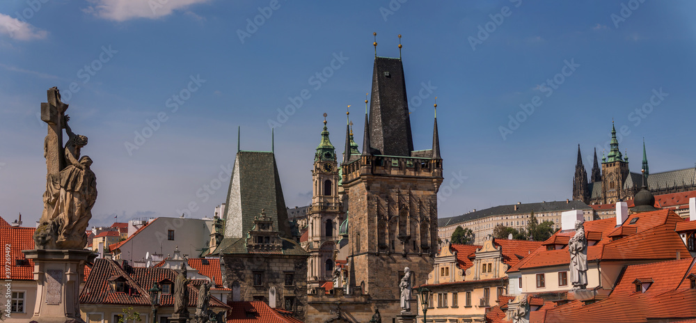 Obraz premium Ancient Prague architecture