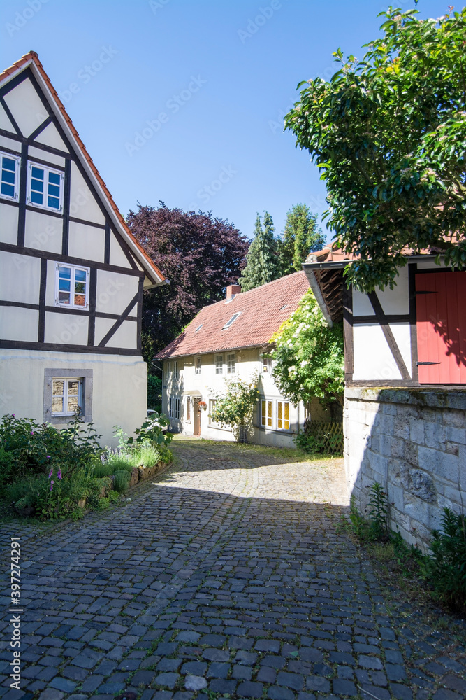 Altstadt am Kaiserdom, Königslutter, Deutschland