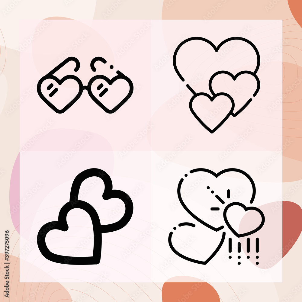 Simple set of coded related lineal icons Simple set of coded related lineal icons