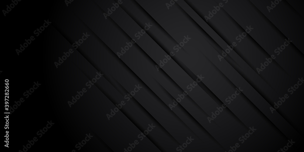 Black abstract background with shadow slice element shape. Suit for business social media post stories and presentation template. Black abstract background with shadow slice element shape. Suit for business social media post stories and presentation template.
