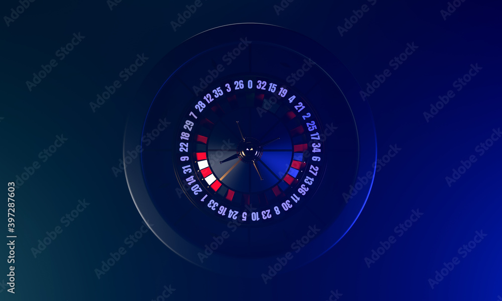 Casino roulette on a bright background. Casino background. Gambling Roulette. 3D rendering. Casino roulette on a bright background. Casino background. Gambling Roulette. 3D rendering.