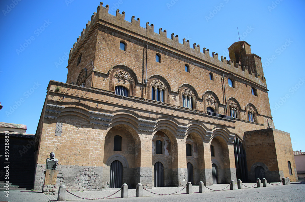 Palazzo dei Congressi in the city of Orvieto, Italy