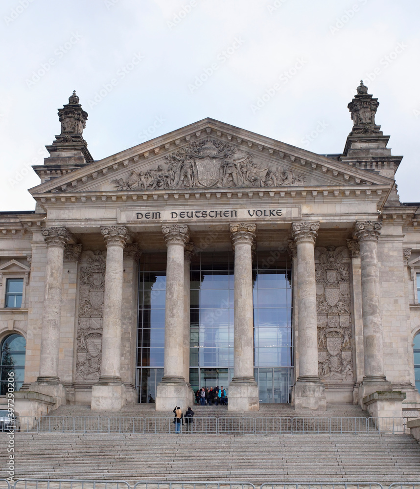  Reichstag - a historic building where in the years 1894-1933 in session state authority Germany