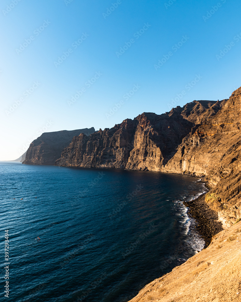 The beautiful cliffs of Los Gigantes, Tenerife
