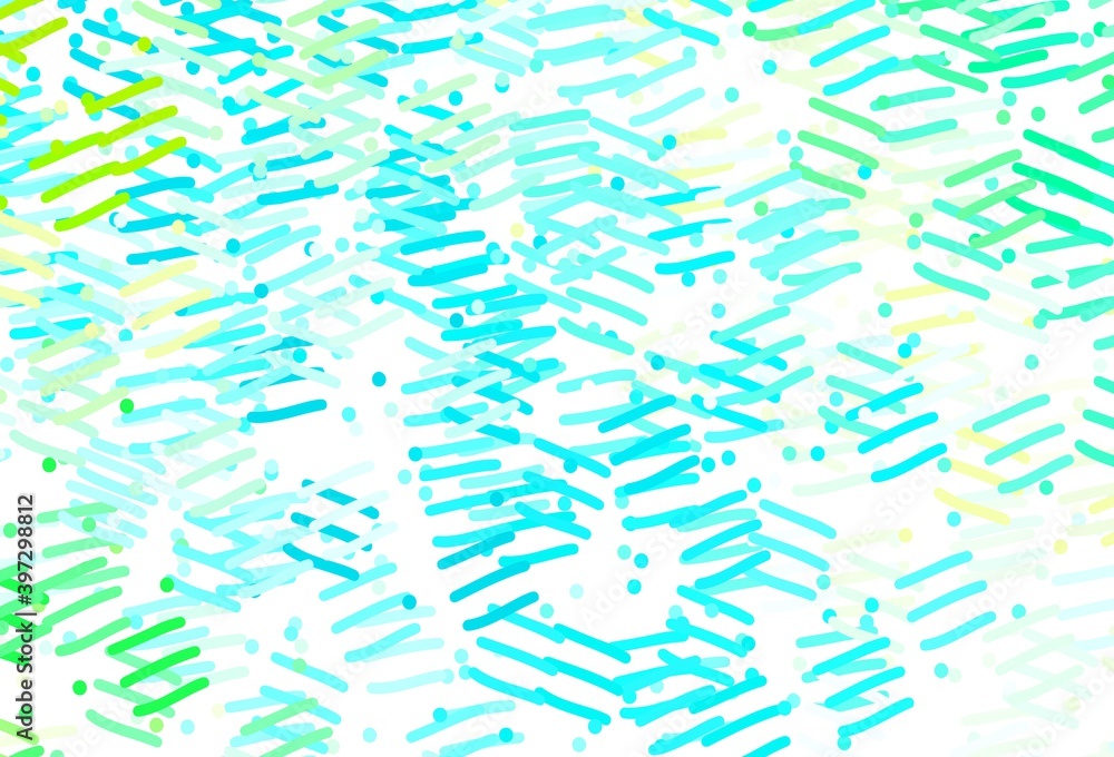 Light Green vector layout with flat lines. Light Green vector layout with flat lines.