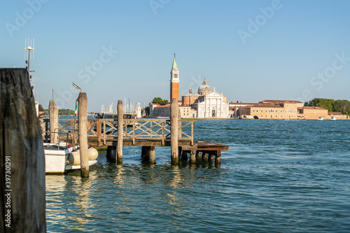 Panorama on the island of San Giorgio in Venice, Veneto - Italy