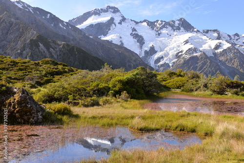 Red Tarns in Mount Cook National Park