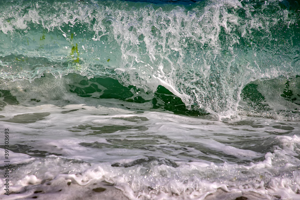 sea waves, close up, beauty water waves