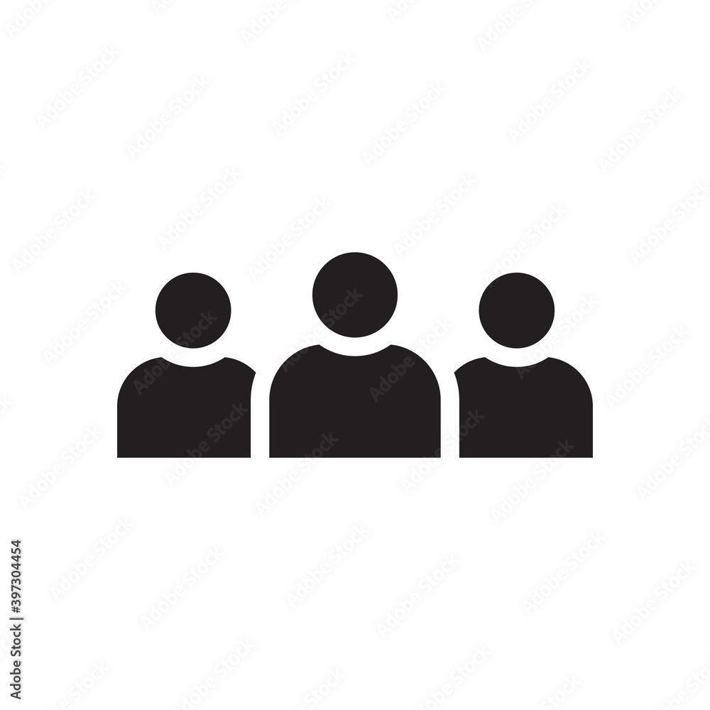 people community icon - team sign symbol people community icon - team sign symbol