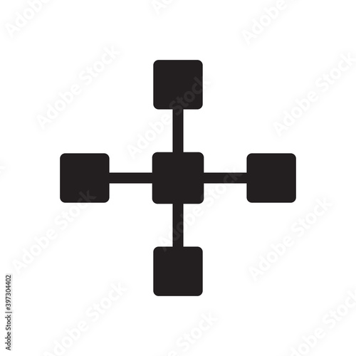server networking icon - device connectivity icon