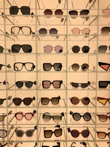 Sunglasses wall