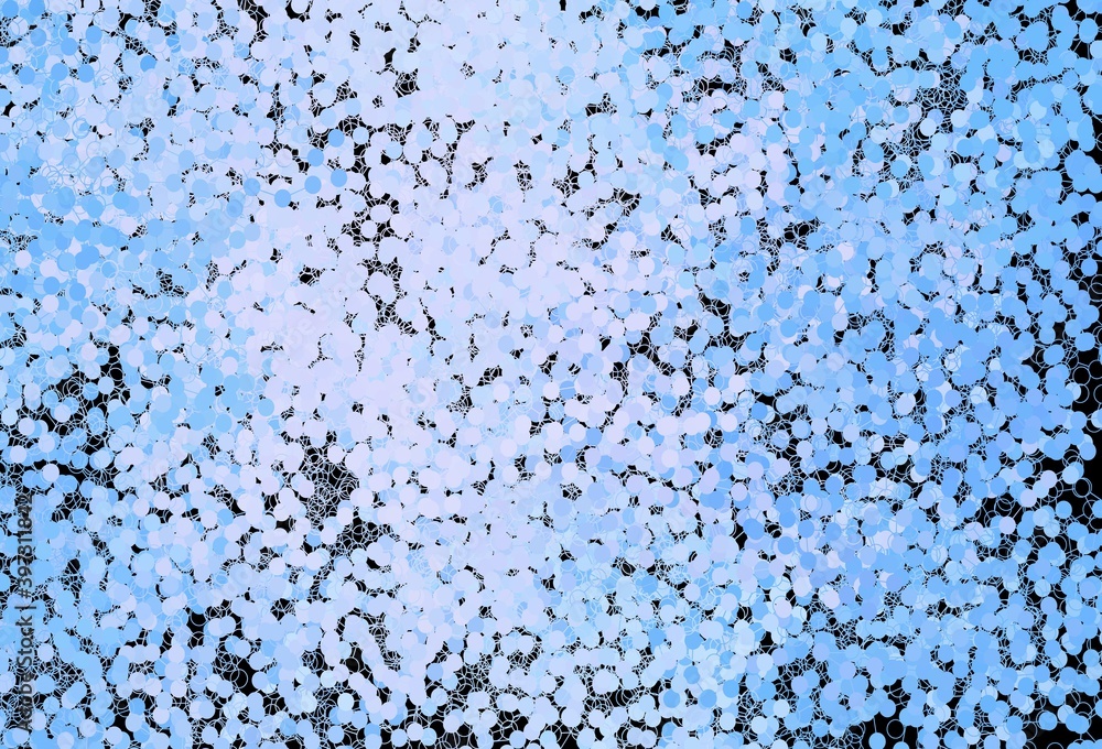 Obraz premium Dark Pink, Blue vector pattern with spheres.