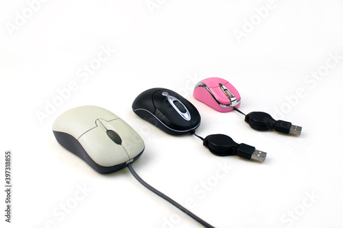 computer mouse with cable