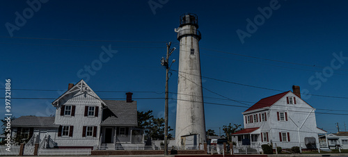 Fenwick Island Lighthouse, 1859, along Delaware Coast. photo