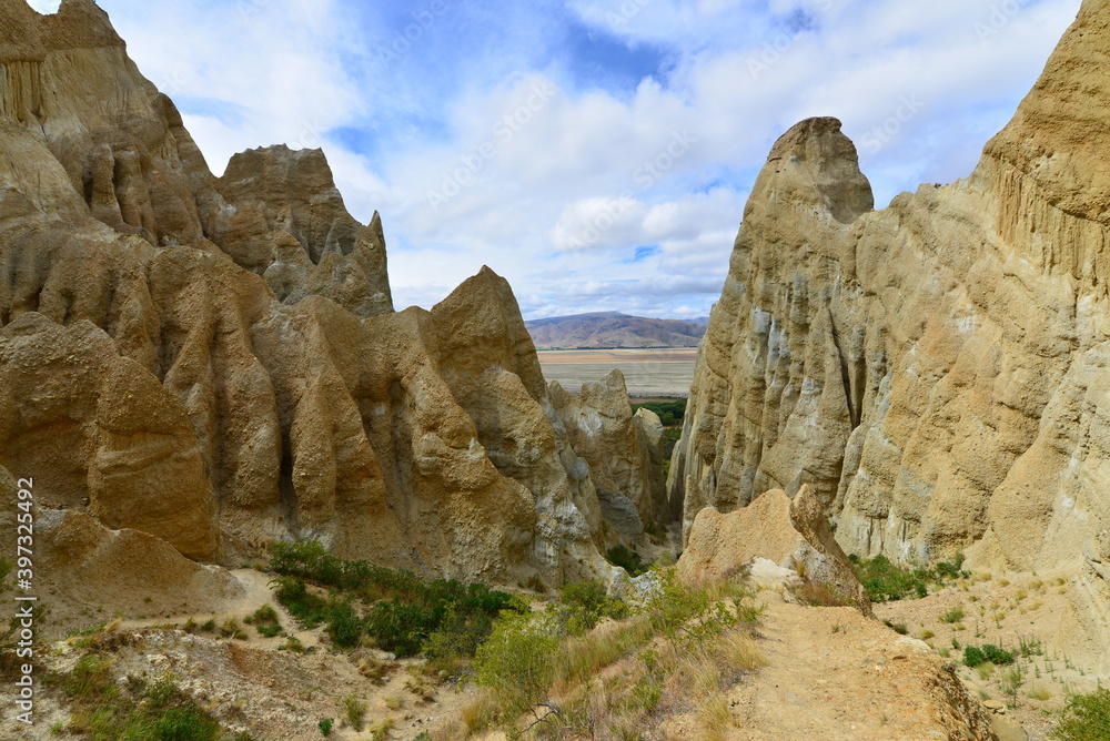 Clay Cliffs of Omarama
