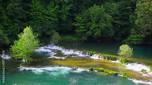 Waterfall on Mreznica River, Croatia photo