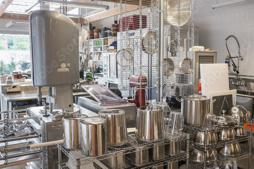 View of commercial kitchen