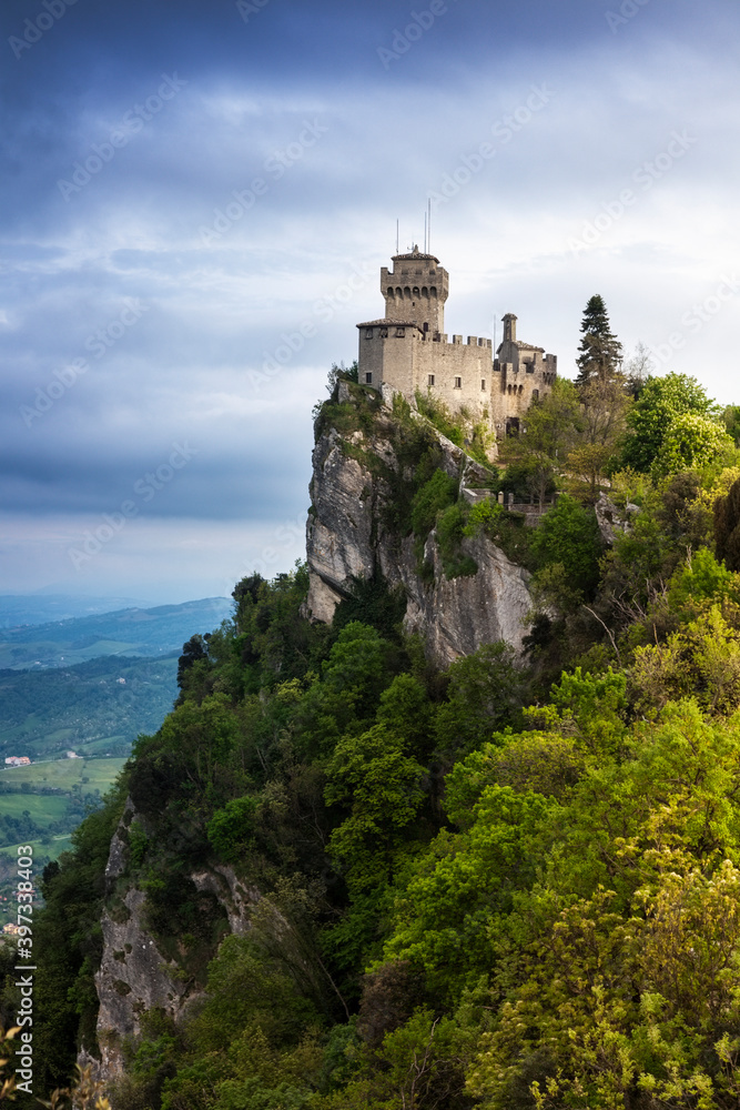 Cesta Tower on cliff Cesta Tower on cliff