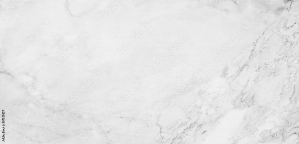 Naklejka premium White marble texture luxury background, abstract marble texture (natural patterns) for tile design.