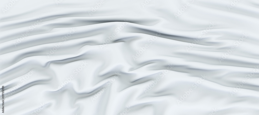 white silk fabric background., luxury smooth background, wave silk satin, abstract, 3D render white silk fabric background., luxury smooth background, wave silk satin, abstract, 3D render