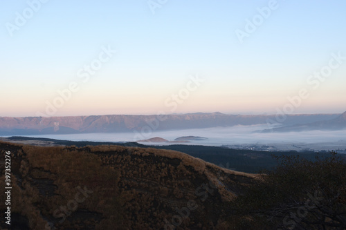 Sea of ​​clouds in Aso seen from Sensuikyo [December]