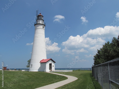Fort Gratiot Lighthouse, Port Huron, Michigan photo