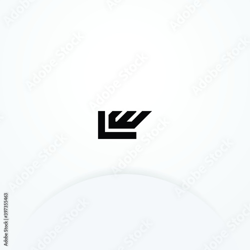 Minimal Letter LW,WL Logo Design, Outstanding Professional Elegant Trendy Awesome Artistic and Based Alphabet Iconic monogram Logo Design