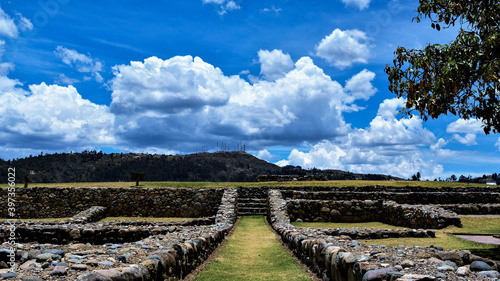 landscape with clouds