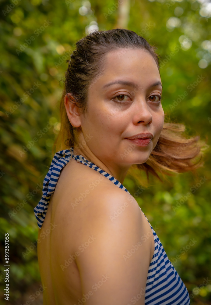 Natural Beauty Selective focus portrait Natural Beauty Selective focus portrait